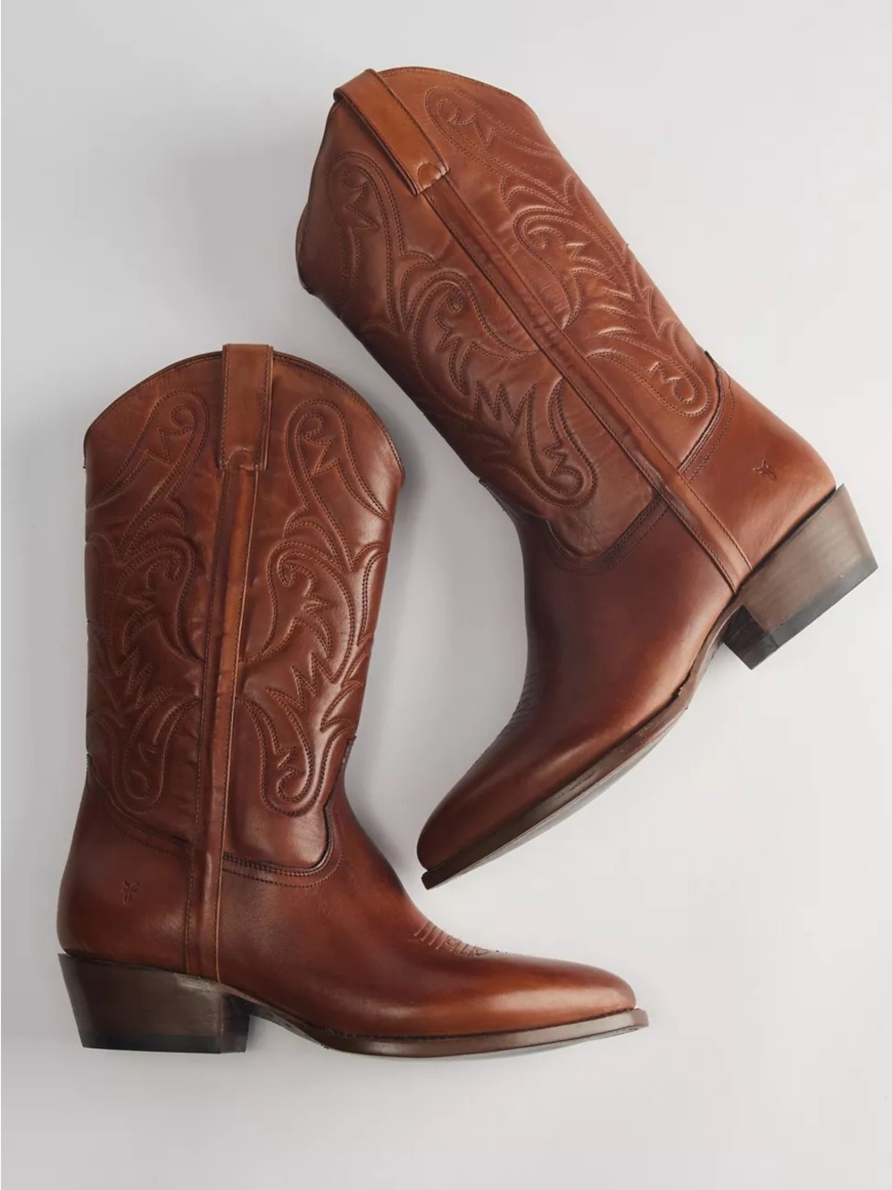 Frye Bruce Pull On Boots in Saddle Size 11 NIB